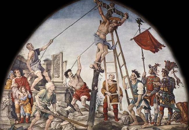 Filippino Lippi Crucifixion of St Philip Sweden oil painting art
